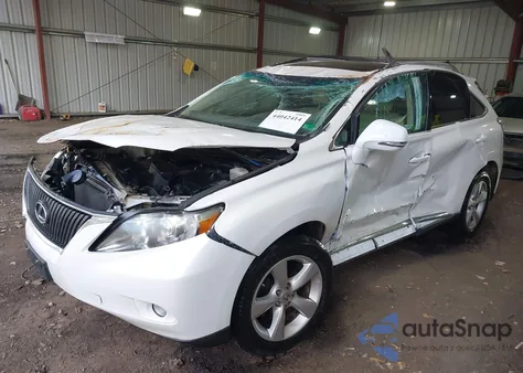 2011 Lexus Rx 350 from USA, damaged, VIN 2T2BK1BAXBC088851